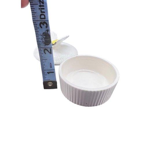 Fitz and Floyd vintage butterfly trinket box - Picture 13 of 15